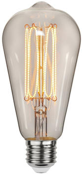 Star Trading LED-Lampe ST64 Filament E27 3,8W 1800K dimmbar