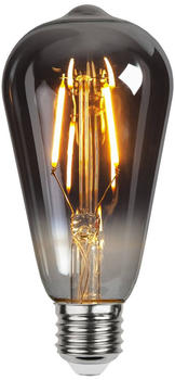Star Trading LED-Lampe E27 1,8W ST64 Plain Smoke 2.100K 80lm G