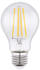 Isolicht LED Leuchtmittel Glas klar, 1x E27 LED, 10582K