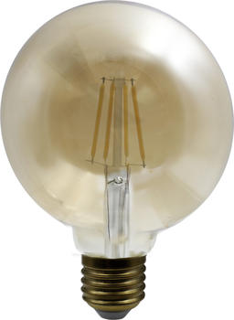 Isolicht LED Leuchtmittel Glas amber, 1x E27 LED, 11526A
