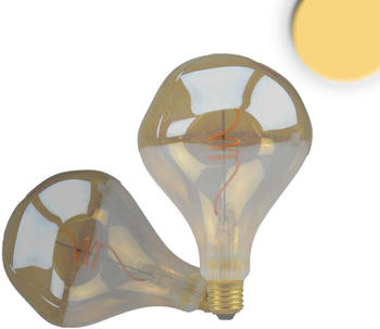 ISOLED E27 Vintage Line LED Roundbulb A125 unregular, amber 4W 2200K