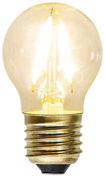 Star Trading LED-Lampe E27 G45 Filament 1,5W 2.100 K Soft Glow G