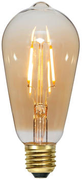 Star Trading E27 LED-Filamentlampe 0,75W 2.000K Glas amber F