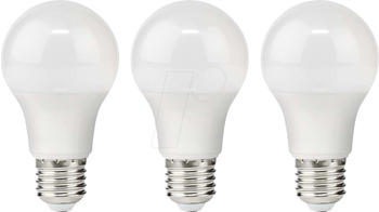 Nedis N LBE27A601P3 - LED-Lampe E27, 4,9 W, 470 lm, 2700 K