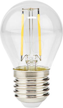 Nedis N LBFE27G451 - LED Filament Lampe E27, 2 W, 250 lm, 2700 K