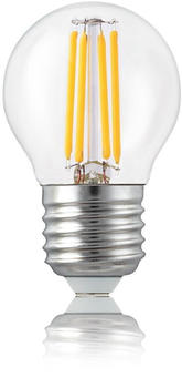 Hellum LED Glühbirne Birne Filament Leuchtmittel E27 Lampe Warmweiß 2700 K, 4,5 W 1 Stück