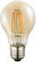 Isolicht LED Leuchtmittel Glas amber, 1x E27 LED 10582AK