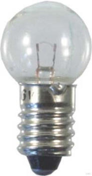 Scharnberger + Hasenbein Kugellampe 15x29mm E10 6V 100mA 0,6W 24501