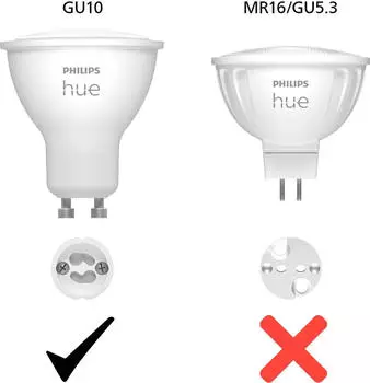 Philips 4.2W GU10 3P (GU10, 4.20 W, 400 lm, 3 x, E)