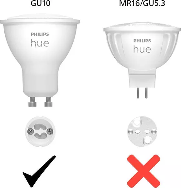 Philips 4.2W GU10 3P (GU10, 4.20 W, 400 lm, 3 x, E)