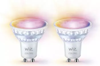 Wiz Tunable White & Color Glas (GU10, 4.70 W, 345 lm, 2 x, F)
