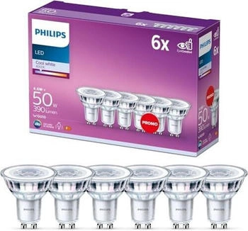 Philips LED Classic Classic GU10 4000K 4,6W 6xLED