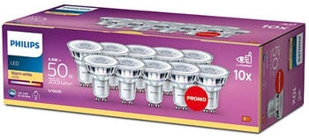 Philips LED Classic GU10 Lampen 10-er Pack 355 lm