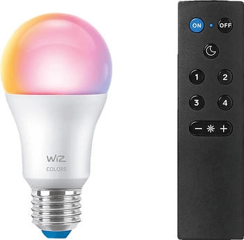 Wiz A60 E27 Tunable White & Color Smarte Gl&uuml;hbirne 16 Mio. Farben + RGB