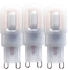 LEDs Light LED's light 0620135 LED Kapsel G9 2.5W warmweiß Frosted 3-Pack