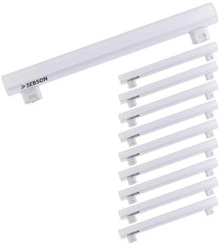 sebson LED Lampe S14S 30cm, 4w, ersetzt 35W Glühlampe, 400lm, warmweiß 10er Pack