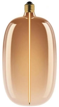 Osram E27 Vintage Lampe 1906 Big Elipse Oval Magnetic Tea Brown dimmbar 4,8W wie 20W extra warmwei&szlig;es Licht