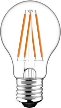 LEDs Light LED-Filament-Lampe AGL-Form klar E27/7,3W 806 lm 2700K mit Dämmerungssensor