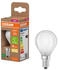 Osram E14 LED Lampe Classic matt 1,2W wie 25W warmweißes Licht 2700K - Energy efficiency class A