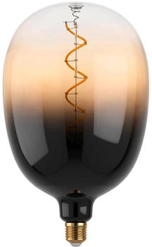 Eglo LED Leuchtmittel Oval E27 4W schwarz-braun LED Leuchtmittel