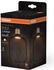 LEDVANCE LED-Glühlampe DECOR FLAT E27/3,5W/230V 2700K schwarz - Osram