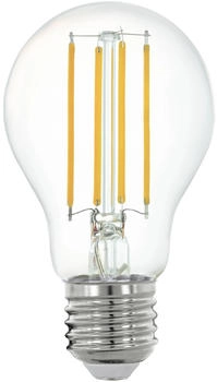Eglo connect.z Smart-Home LED Leuchtmittel E27, A60, ZigBee, dimmbar, warmwei&szlig;, 806 Lumen, 6 Watt, Vintage-Gl&uuml;hbirne klar