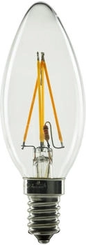 Segula Vintage LED-Lampe B35 E14, 2000-2700 K, 3,2 W, 55241, B35