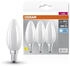 Osram Star Filament-Lampe für E14-Sockel, mattes Glas ,Kaltweiß (4000K), 806 Lumen, 3-er Pack