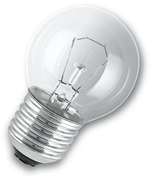 Osram Glühbirnen Tropfen 11W E27 klar 50lm Glühlampen Kugel Warmweiß dimmbar