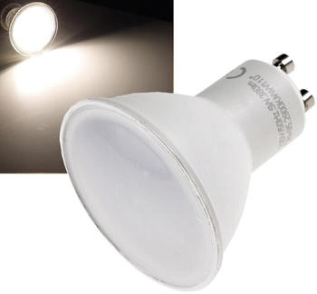 ChiliTec LED Lampe GU10 Sockel, neutralweiß 4000k, 400lm, 230V / 5W, 110° dimmen ohne Dimmer