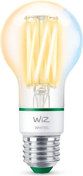 Wiz Wi-Fi BLE 60W A60 E27 827-40 TW EELA 1PF (E27, 4.30 W, 903 lm, 1 x, A) Wiz Wi-Fi BLE 60W A60 E27 827-40 TW EELA 1PF (E27, 4.30 W, 903 lm, 1 x, A)
