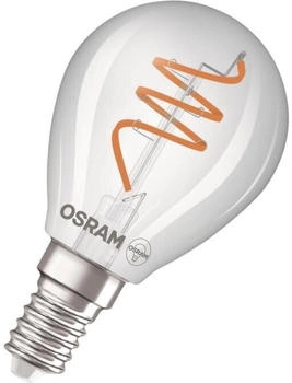 Osram E14 VINTAGE Spiral LED Filament Lampe dimmbar 4,6W wie 40W warmwei&szlig;es gem&uuml;tliches Licht 2700K 90Ra