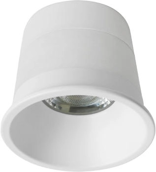 Megatron LED-Modul Koin Flex GU10 4,9W, Aufsatzring weiß E