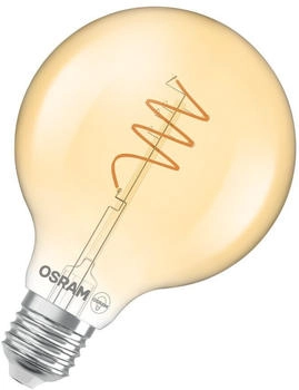 Osram E27 VINTAGE LED Glühbirne Globe 95 Spiral goldfarben 3,4W wie 40W warmweiß