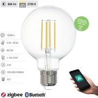 EGLO 12228, EGLO CONNECT-Z G80 6W 2700K E27 clear