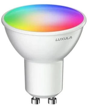 Luxula LED-Lampe, Reflektorform, SMART, GU10, 5W, 387lm, RGBTW