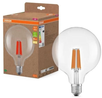Osram E27 STAR Globe 125 besonders effiziente LED Filament Kugellampe 7,2W wie 100W 2700K warmweißes Licht