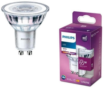Philips LED Strahler GU10 4,9W als 65W-Ersatz 36&deg; 3000K