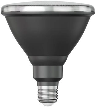 ledscom.de E27 LED Leuchtmittel, PAR38 kurzer Hals, warmweiß (2700 K), 15,9 W, 1279lm, 43°, Reflektorspiegel (silber)