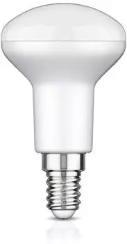 ledscom.de E14 LED Leuchtmittel, R50, warmweiß (2700 K), 5,2 W, 485lm, 112°, matt