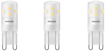 Philips LED Lampe G9 Brenner 1,9W 220lm 2700K Dreierpack wei&szlig;