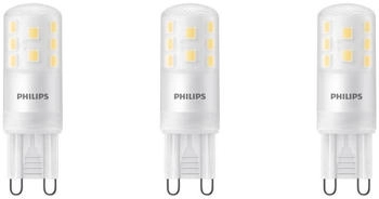 Philips LED Lampe G9 Brenner 3,7W 470lm Dreierpack wei&szlig;