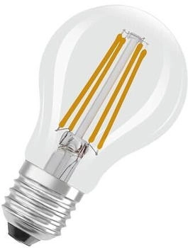 Osram 2er Set E27 LED Lampe Classic klar 3,8W wie 60W warmweißes Licht 2700K