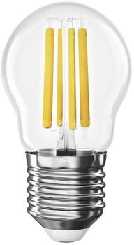 EMOS 1525743404 LED Lampe Filament Mini Globe, E27, 5,9W (60W), 806lm, Neutralweiß