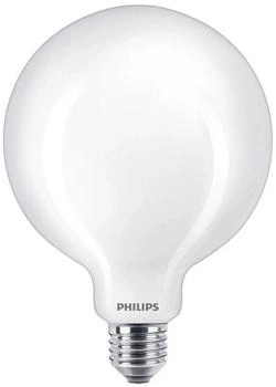 Philips Helle E27 LED Globe Lampe G120 10.5W wie 100W 4000K neutralwei&szlig;es Licht mit Milchglas