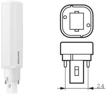 Philips CorePro LED PLC 2Pin G24d-2 6.9W 4000K für KVG/VVG