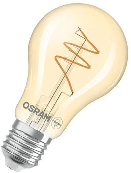 Osram LED E27 VINTAGE Gl&uuml;hbirne GOLD Spiral 4,9W wie 40W warmwei&szlig;es Licht f&uuml;r eine gem&uuml;tliche Wohnatmosph&auml;re 90Ra