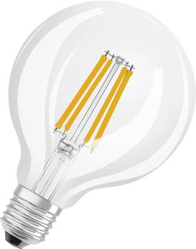 Osram E27 STAR Globe 95 besonders effiziente LED Filament Kugellampe 3,8W wie 60W 2700K warmweißes Licht