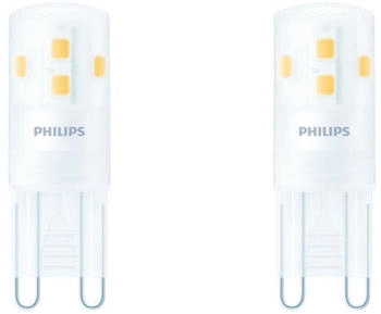 Philips LED Lampe G9 Brenner 1,9W 220lm 2700K Doppelpack weiß