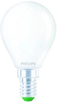 Philips LED Lampe E14 Tropfen P45 Ultra Efficient 2,3W 485lm 2700K Einerpack standard weiß